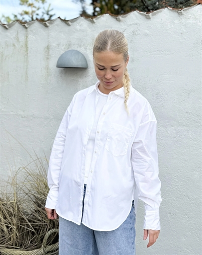 Jamie Relaxed Poplin Skjorte - JJXX